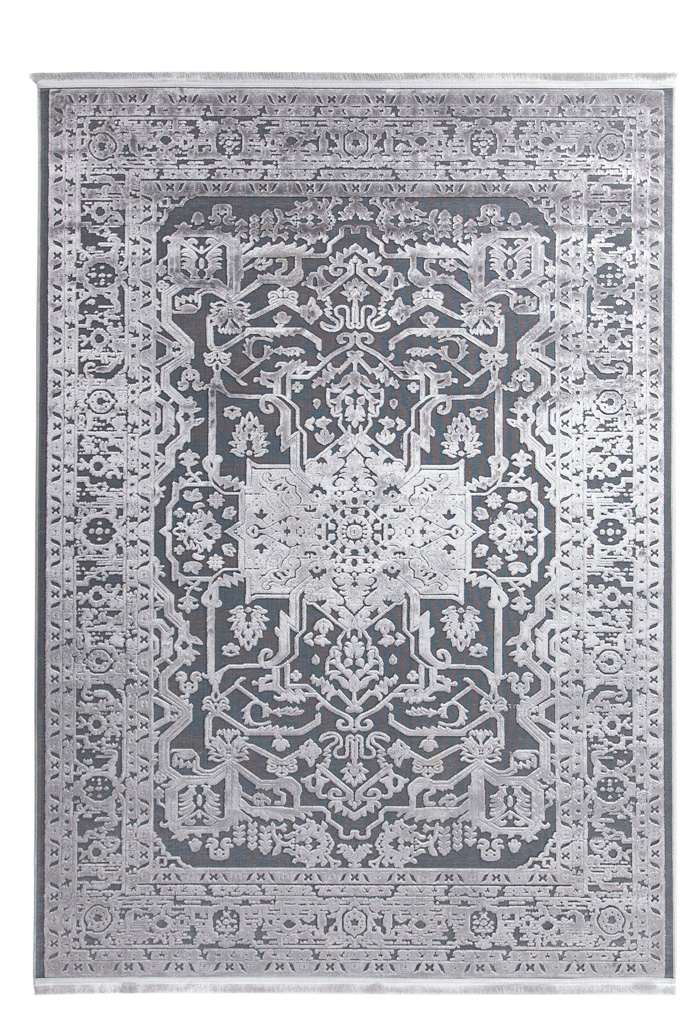 Χαλί Lotus Summer 2927 BLACK GREY Royal Carpet - 160 x 230 cm