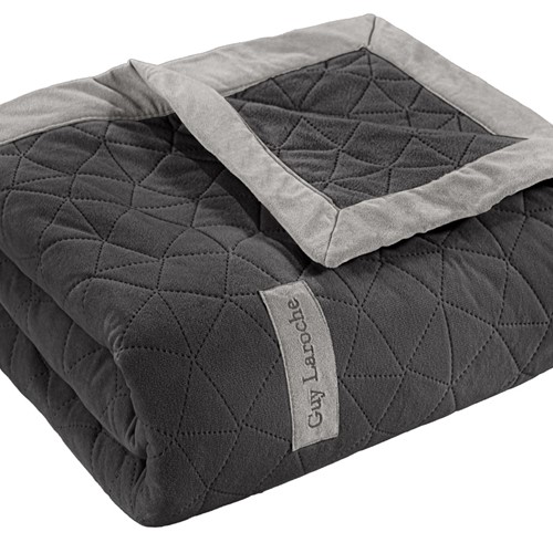 Ριχτάρι Τετραθεσίου Guy Laroche Avalon Carbon 170x350 + Μαξιλάρι 45X45+3