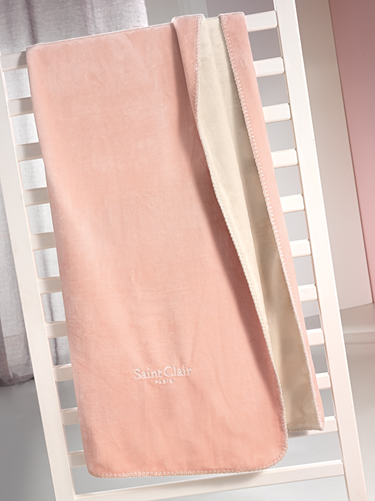 Κουβέρτα Fleece Μονή 160X220 Saint Clair Tresor Pinky