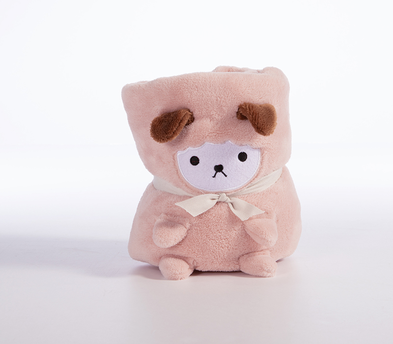 Βρεφική Κουβέρτα Nef-Nef Homeware Fleece Αγκαλιάς Lovely Sheep 80x110 Pink