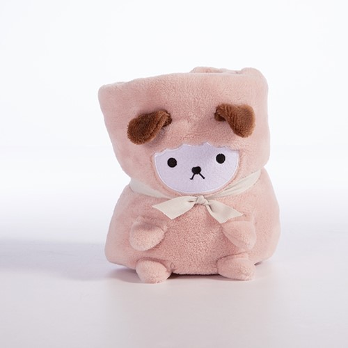 Βρεφική Κουβέρτα Nef-Nef Homeware Fleece Αγκαλιάς Lovely Sheep 80x110 Pink