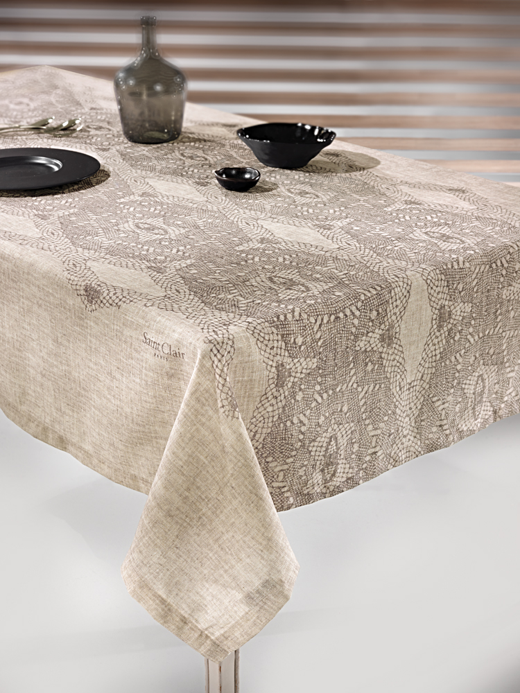 Τραπεζομάντηλο 140x250 1001 Wenge Saint Clair 