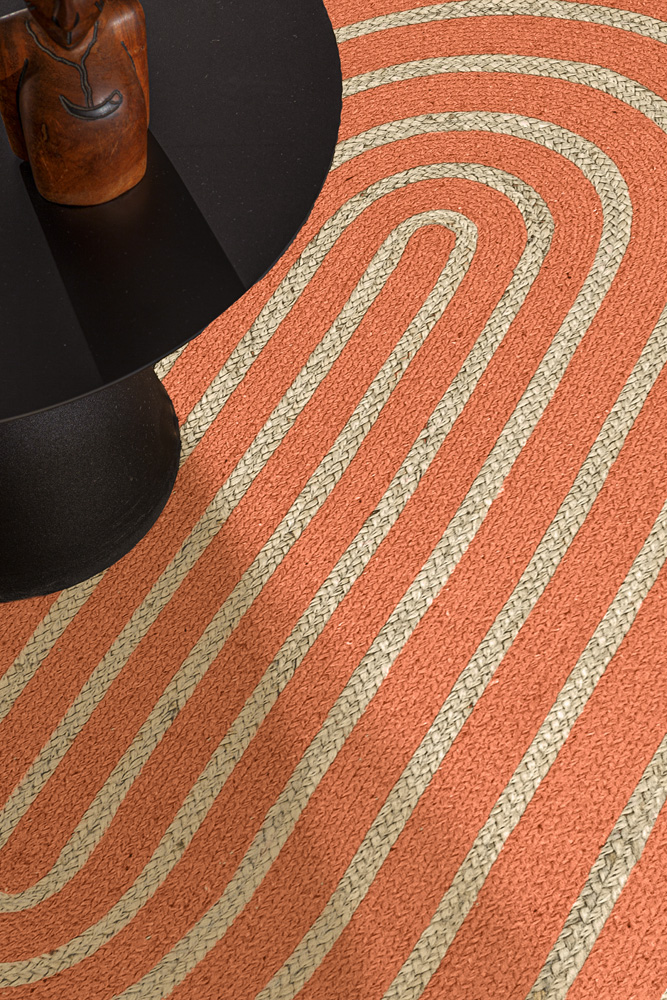 Χαλί Guy Laroche Maya 140X210 Terra Oval