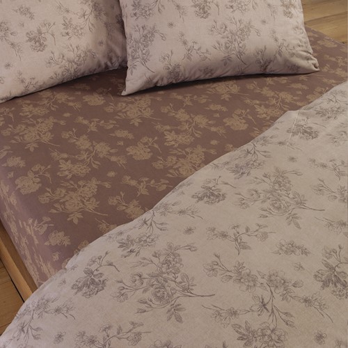 Σεντόνια Mονά Nef-Nef Homeware (Σετ) Βαμβακερά Dream 170X270 Εcru