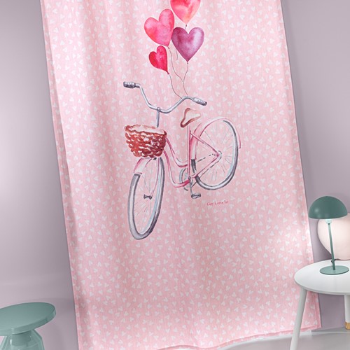 Κουρτίνα Guy Laroche Amore Pink 150Χ270