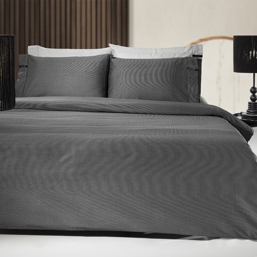 Σεντόνι King Size Guy Laroche Minimal Black & White 180X200+35 (Με Λάστιχο)