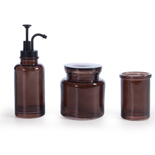 Βάζο Για Βαμβάκι Nef-Nef Homeware Latte Black