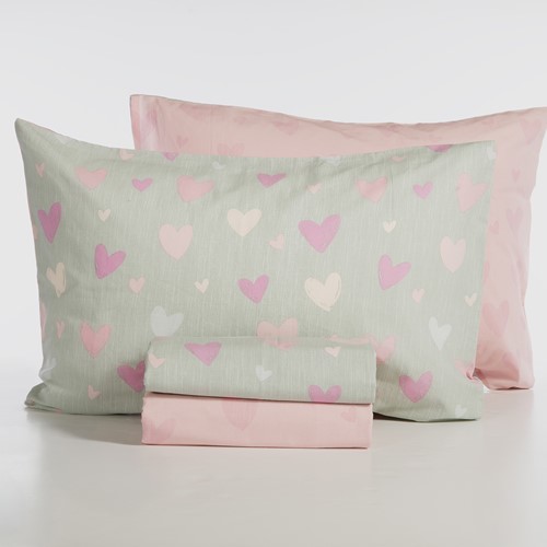 ΠΑΙΔΙΚΑ ΣΕΤ ΣΕΝΤΟΝΙΑ ΜΟΝΑ HEARTS ATTACK 170Χ260 NEF-NEF HOMEWARE