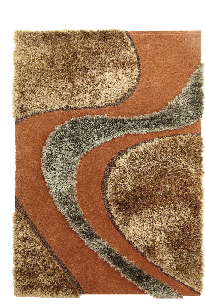 Χειροποίητο Χαλί White Tie 001 BROWN Royal Carpet - 190 x 290 cm