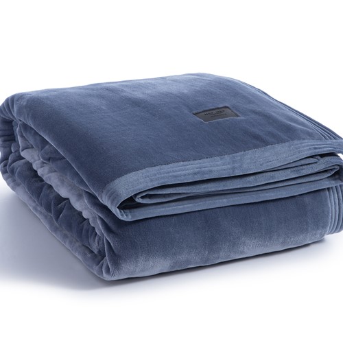 Κουβέρτα Υπέρδιπλη Nef-Nef Homeware Velosso 24 230X240 Blue