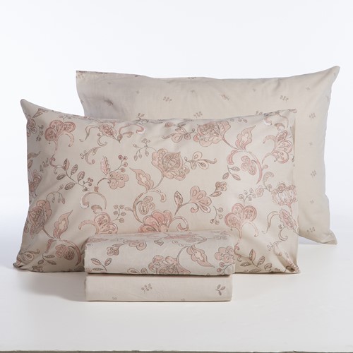 Σεντόνια Υπέρδιπλα Nef-Nef Homeware (Σετ) με λάστιχο Carena 240x270 Grey