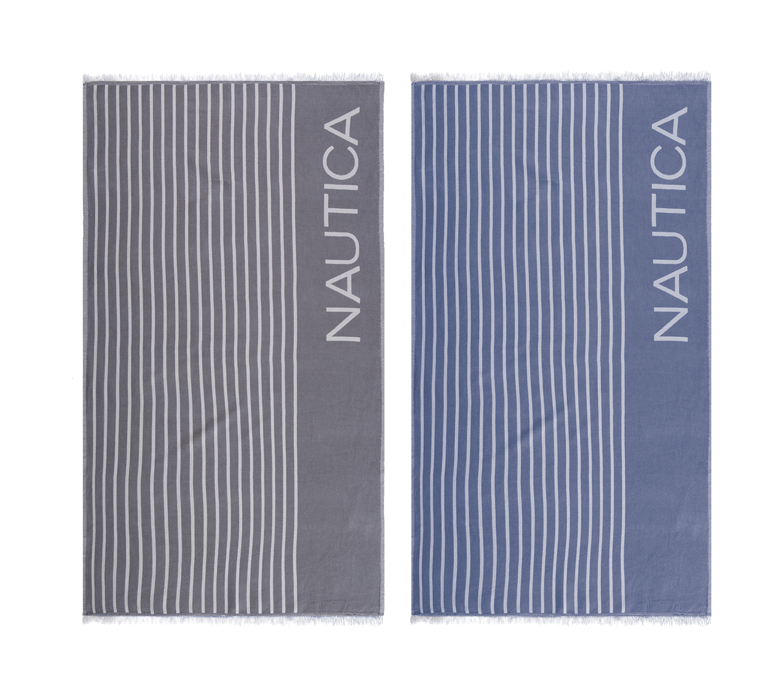 Πετσέτα Θαλάσσης Nef-Nef Nautica Stripe 90X170 Grey