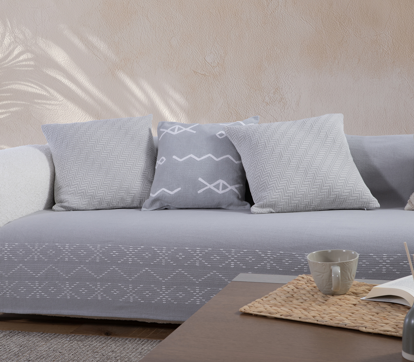 Ριχτάρι Τριθεσίου Nef-Nef Homeware Create 180x300 Grey