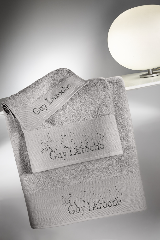 Σετ Πετσέτες Guy Laroche 3τμχ Pardora Silver 