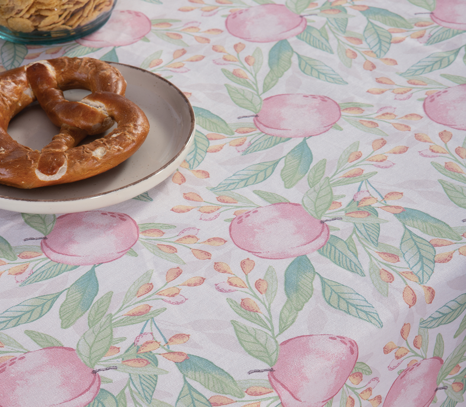 Τραπεζομάντηλο Nef-Nef Homeware Apples 140X240 Ecru