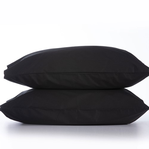 Μαξιλαροθήκες Σετ Nef-Nef 2 Τεμαχίων Basic 52Χ72 Black