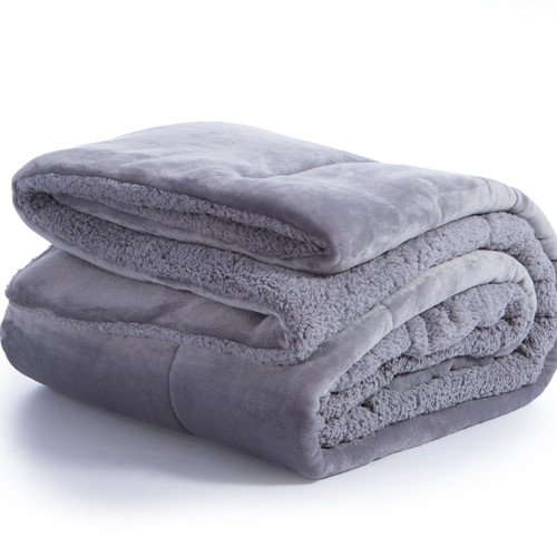 Κουβερτοπάπλωμα Yπέρδιπλο Nef-Nef Homeware Singular 24 220X240 Grey