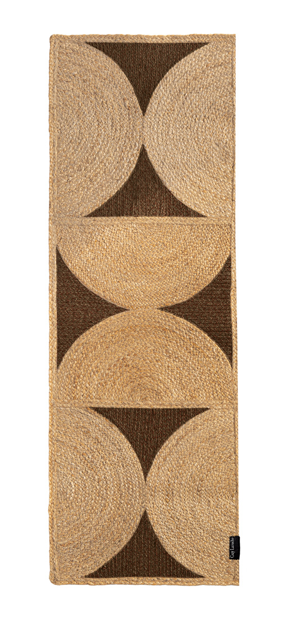 Χαλί Διαδρόμου Guy Laroche Mirage Choco 70X200