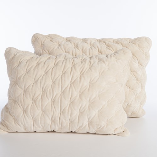 Nef-Nef Homeware Μαξιλαροθήκη Priver Σετ 2 τεμ. 52x72 Ecru