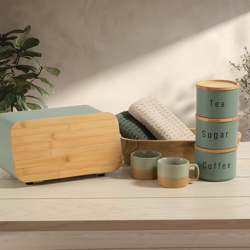 Ψωμιέρα Nef-Nef Homeware Bread Basket 34.5X19X17 Green
