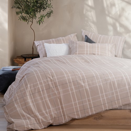 Παπλωματοθήκη μονή Nef-Nef Homeware (Σετ) Highlar 170X240 Olive