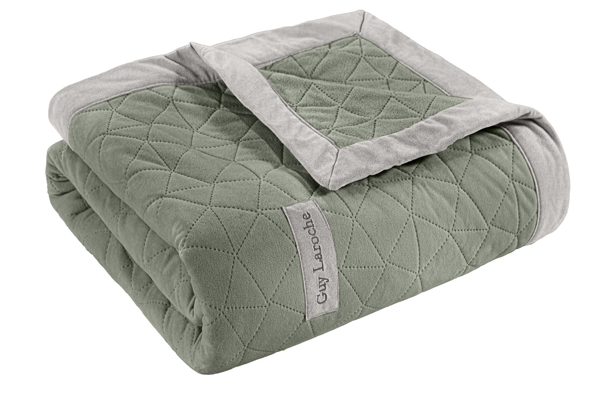 Ριχτάρι Τετραθεσίου Guy Laroche Avalon Cement 170x350 + Μαξιλάρι 45X45+3 