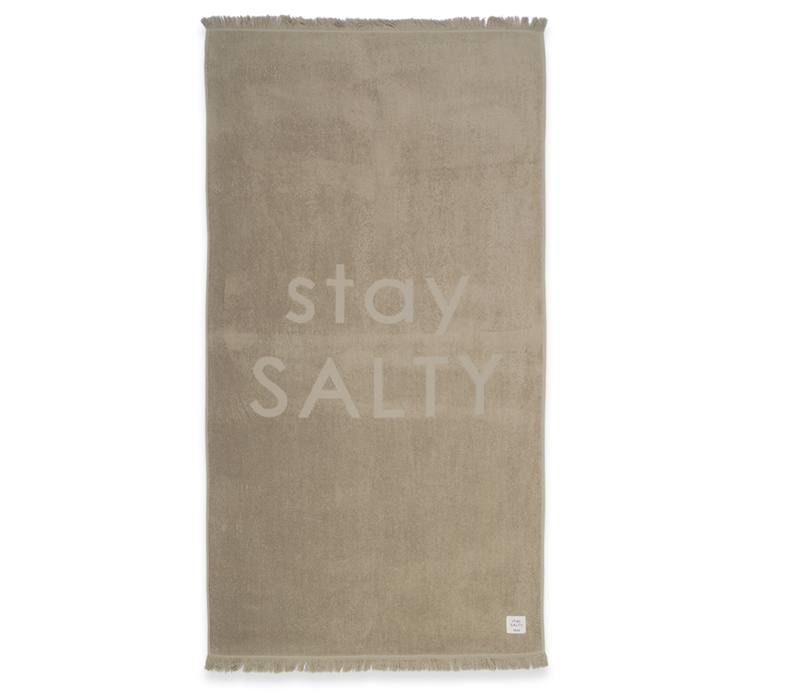 Πετσέτα Θαλάσσης Nef-Nef Homeware Stay Salty 90x170 Sage