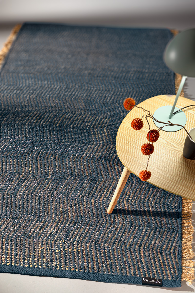 Χαλί Σαλονιού Guy Laroche Zigk Zagk Marine 140X200