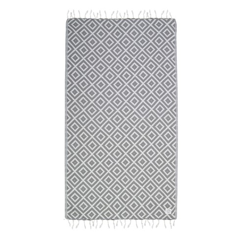 Πετσέτα Θαλάσσης Nef-Nef Homeware Romario 90x170 Grey