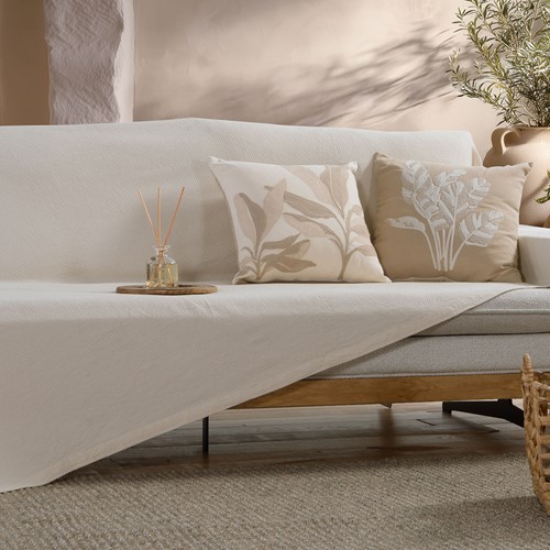 Ριχτάρι Τριθεσίου Nef-Nef Homeware Betty 26 180Χ300 Ecru