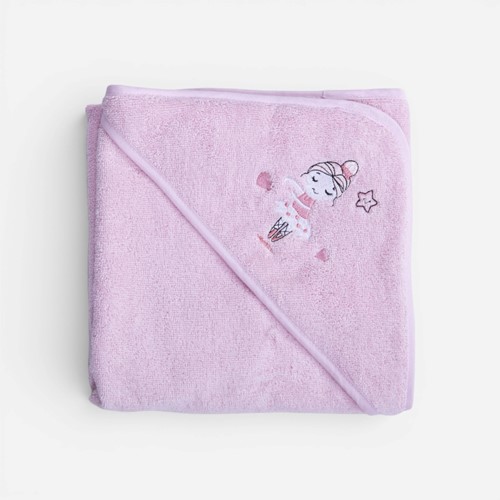 Βρεφική Κάπα Nef-Nef Homeware Ballerine World 75x75 Lilac