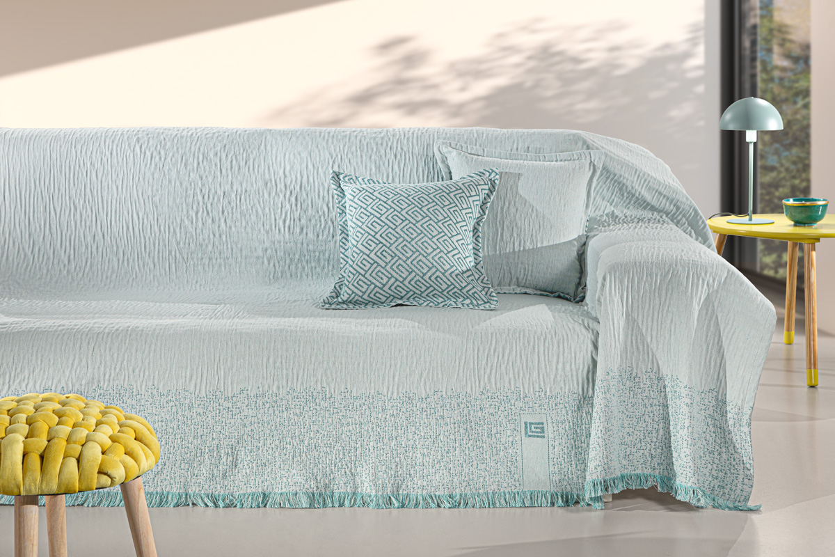 Ριχτάρι Τετραθεσίου Guy Laroche Moreno Aqua 180Χ350