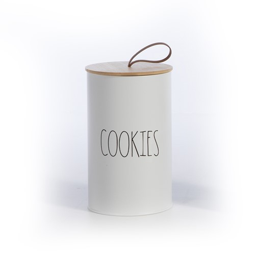 Δοχείο Για Μπισκότα Nef-Nef Homeware Cookies 12Χ12Χ20 White