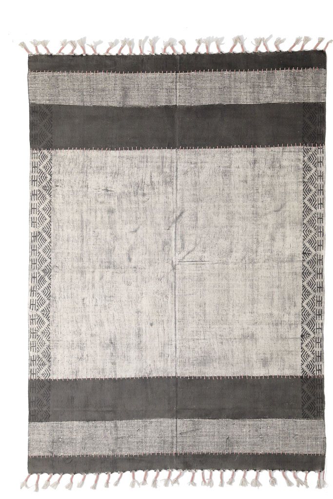 Χαλί Lotus Cotton Kilim Royal Carpet 1.40X2.00 - 347 Grey