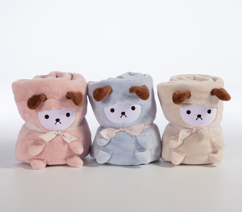 Βρεφική Κουβέρτα Nef-Nef Homeware Fleece Αγκαλιάς Lovely Sheep 80x110 L.blue