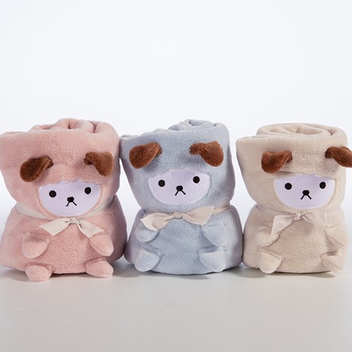 Βρεφική Κουβέρτα Nef-Nef Homeware Fleece Αγκαλιάς Lovely Sheep 80x110 L.blue