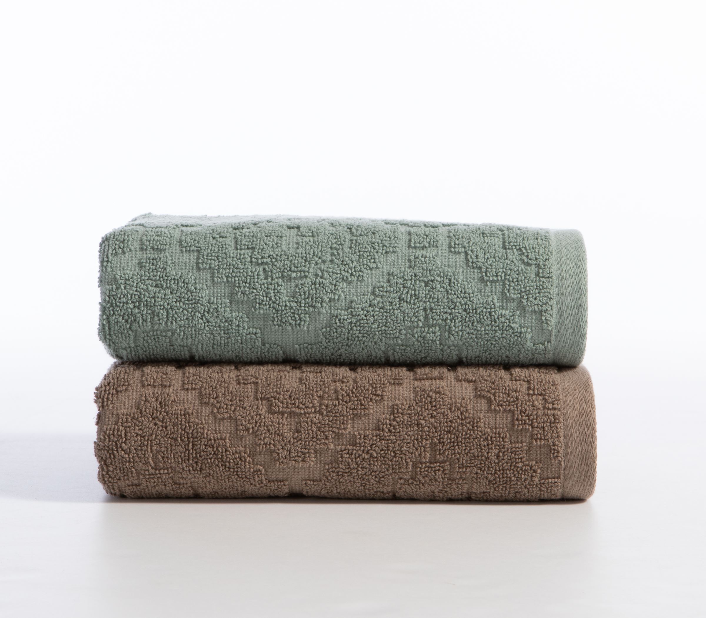 Πετσέτα Χεριών Nef-Nef Homeware Romian 30x50 Mocca