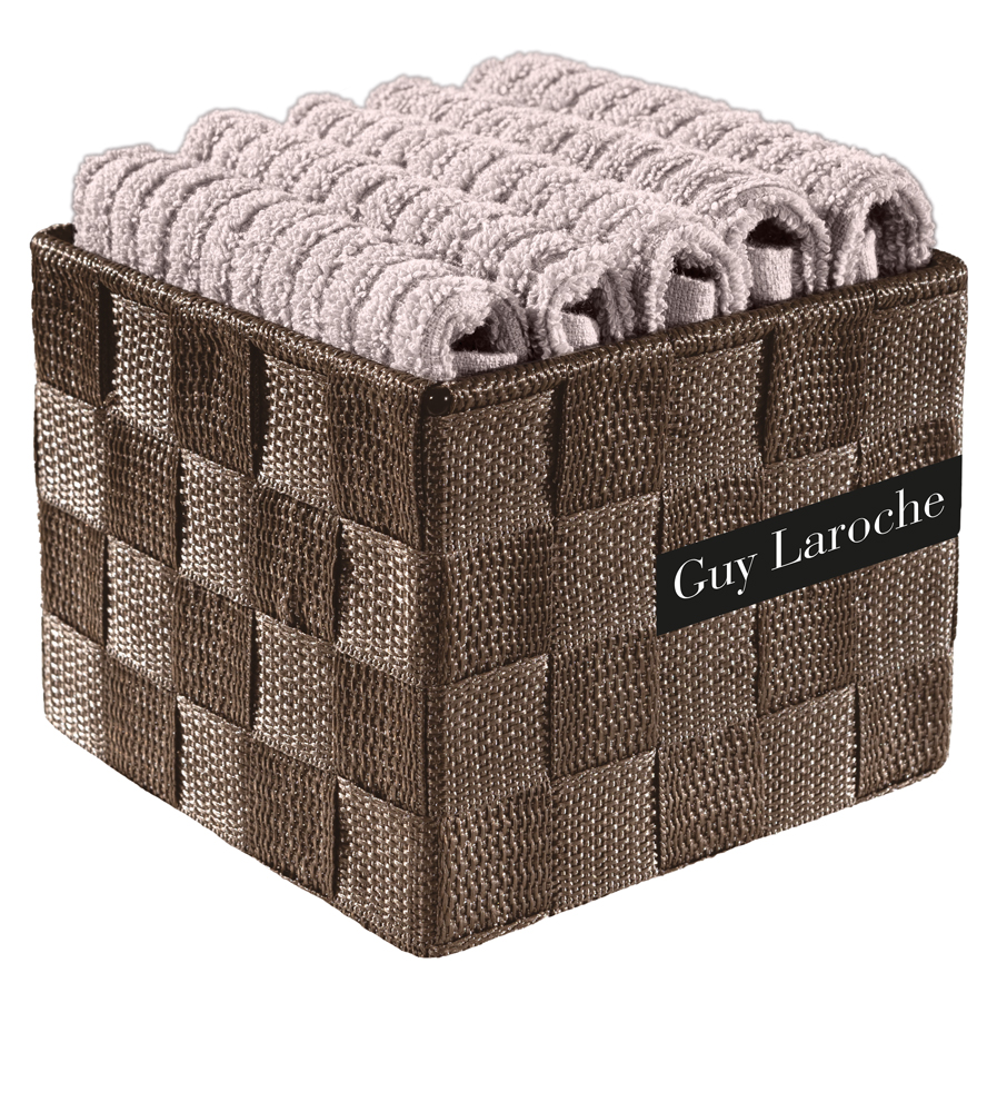 Σετ Πετσέτες Guy Laroche 5τμχ Σε Κουτί (30x30) Pudra