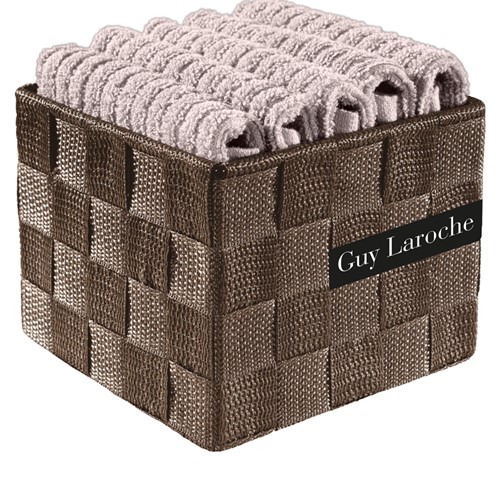 Σετ Λαβέτες Guy Laroche Be My Guest 6τμχ Σε Κουτί (30x30) Pudra