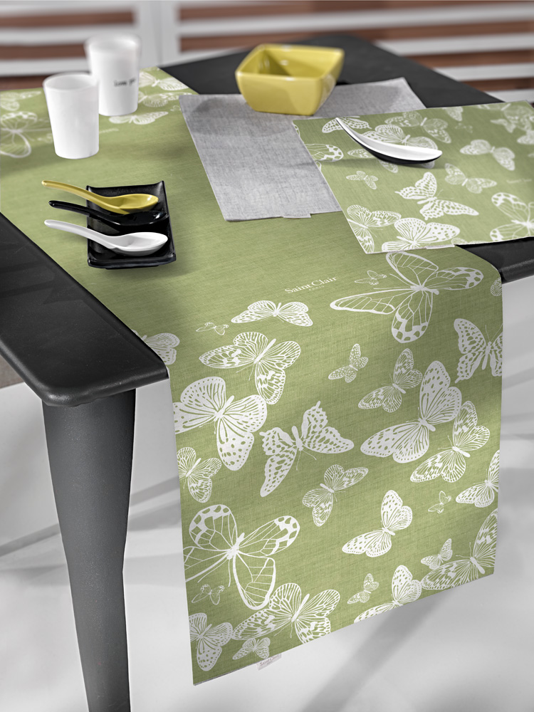 Runner Saint Clair 22 Green 40X160