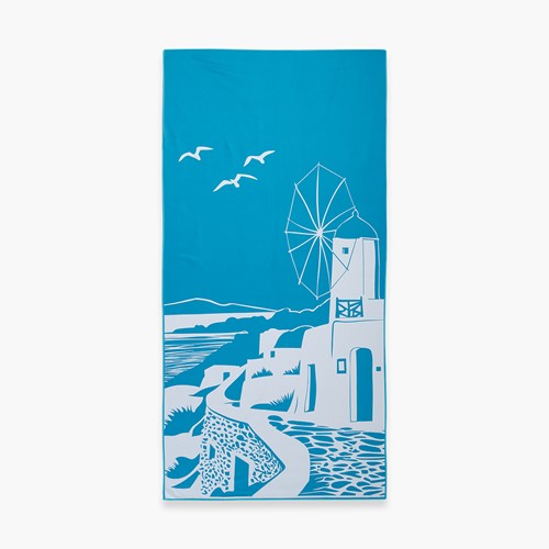 Πετσέτα Θαλάσσης Nef-Nef Homeware My Island 80x160