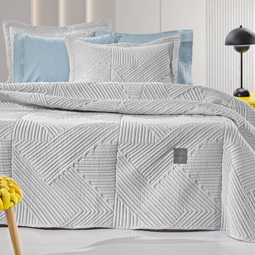 Κουβερλί Ημίδιπλο Guy Laroche (Σετ) Ziana Smoke 180X240