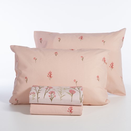 Σεντόνια King Size Nef-Nef Homeware (Σετ) με λάστιχο Fragesca 270X270 Ecru