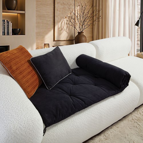 Ανώστρωμα Καναπέ Nef-Nef Homeware Eriete 70x220 Black