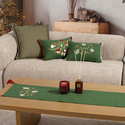 ΧΡΙΣΤΟΥΓΕΝΝΙΑΤΙΚΗ ΤΡΑΒΕΡΣΑ NOEL VERDE 33X150 NEF-NEF HOMEWARE