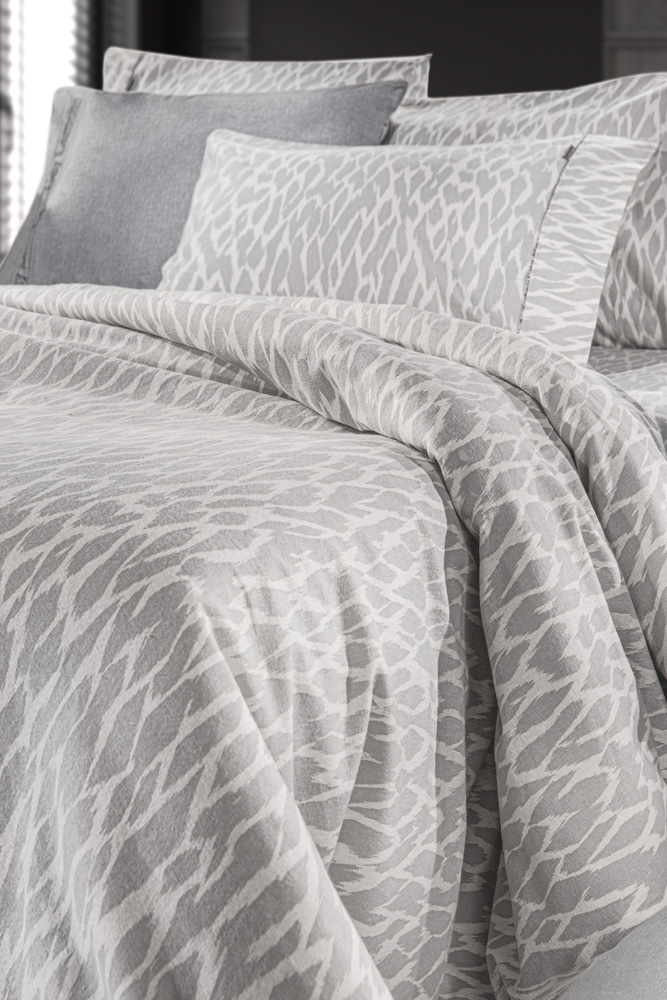Σεντόνια King Size Guy Laroche (Σετ) Φανέλα Magma Silver 270X265
