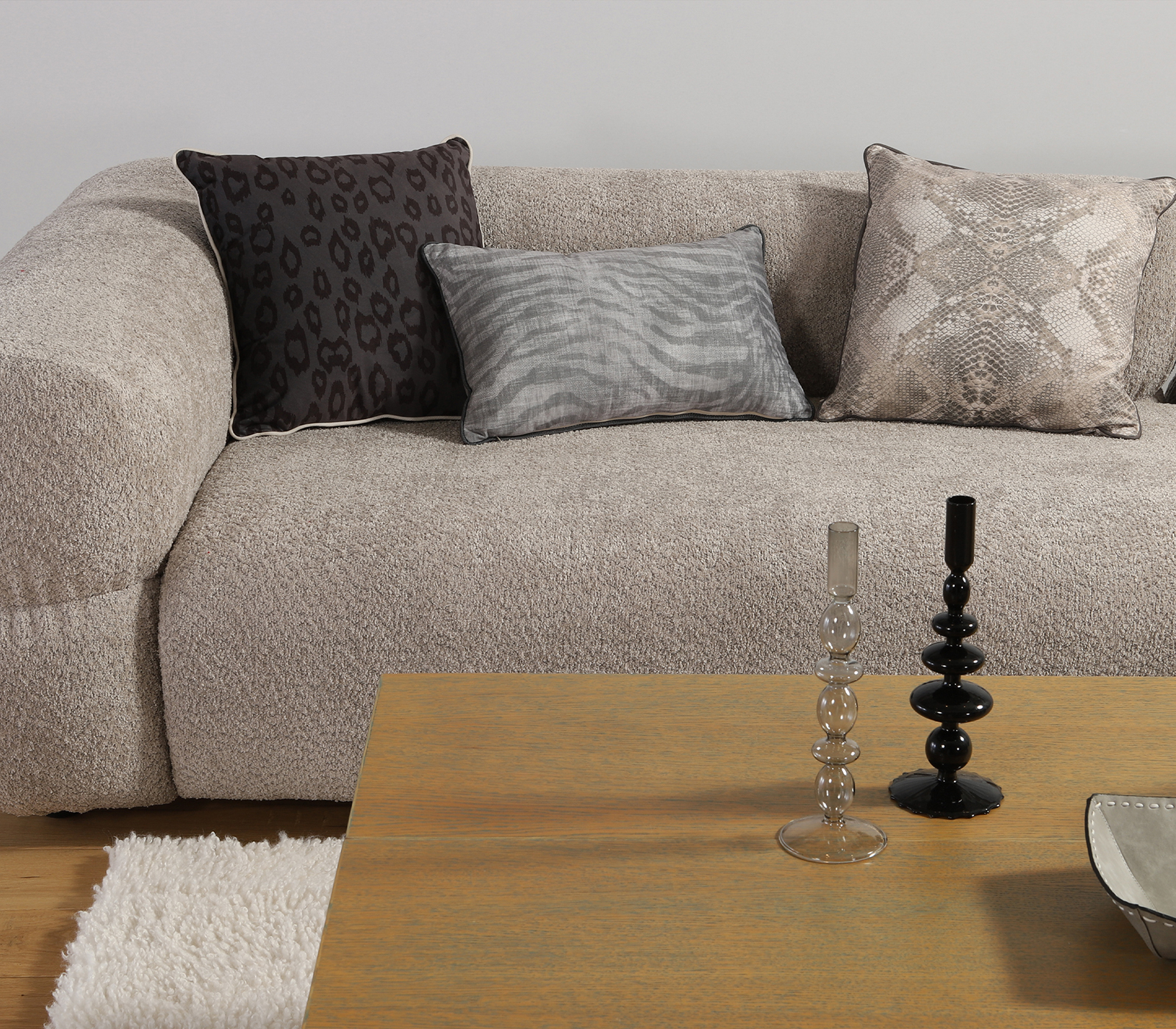 Διασκοσμητικό Μαξιλάρι Nef-Nef Homeware Viper 45Χ45 Beige