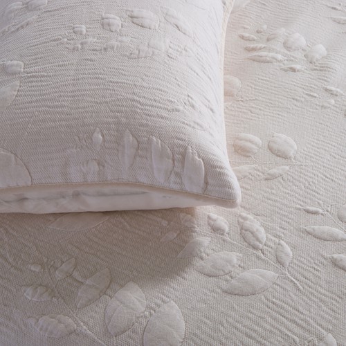 Κουβερλί Υπέρδιπλο Nef-Nef Homeware Emily 230X240 Ecru