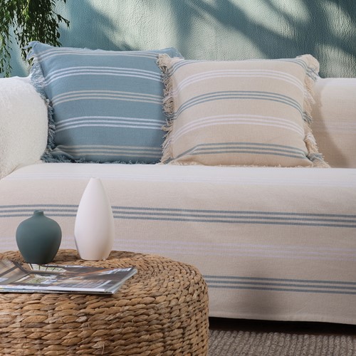 Ριχτάρι Τριθεσίου Nef-Nef Homeware Spirit Blue 180x300 Natural