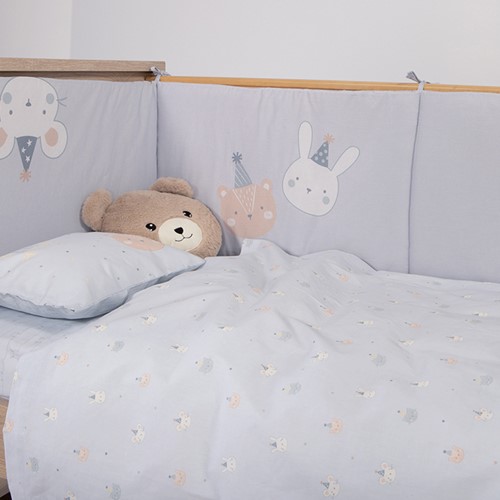 Βρεφικά Σεντόνια Nef-Nef Homeware Special Party Blue